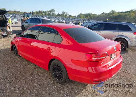 2015 Volkswagen Jetta 2.0L S from USA, damaged, VIN 3VW2K7AJ4FM311906